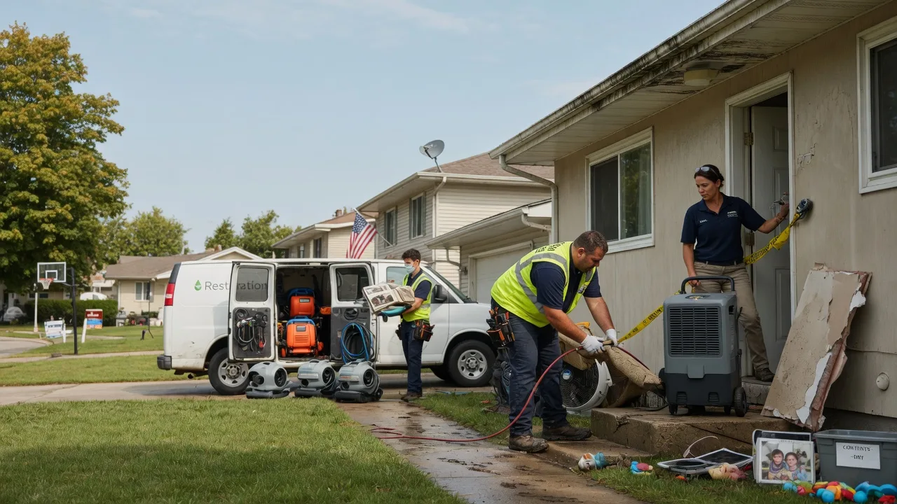 Water Damage Restoration in Burns, WY near me